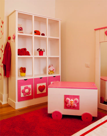 Quarto de Menina | Princesa, adoroaminhacasa adoroaminhacasa Dormitorios infantiles Almacenamiento