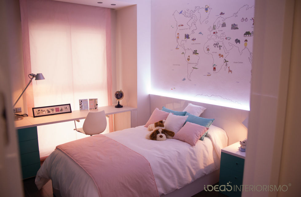 Habitación infantil de Araceli., Ideas Interiorismo Exclusivo, SLU Ideas Interiorismo Exclusivo, SLU ห้องนอนเด็ก