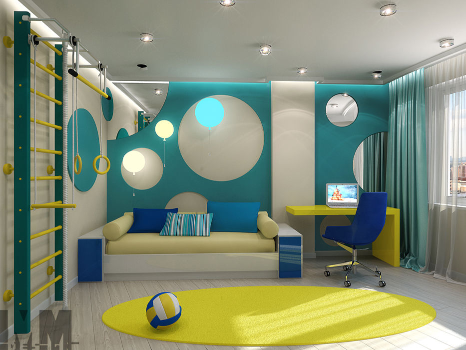 Уют минимализма, ММ-design ММ-design Nursery/kid’s room