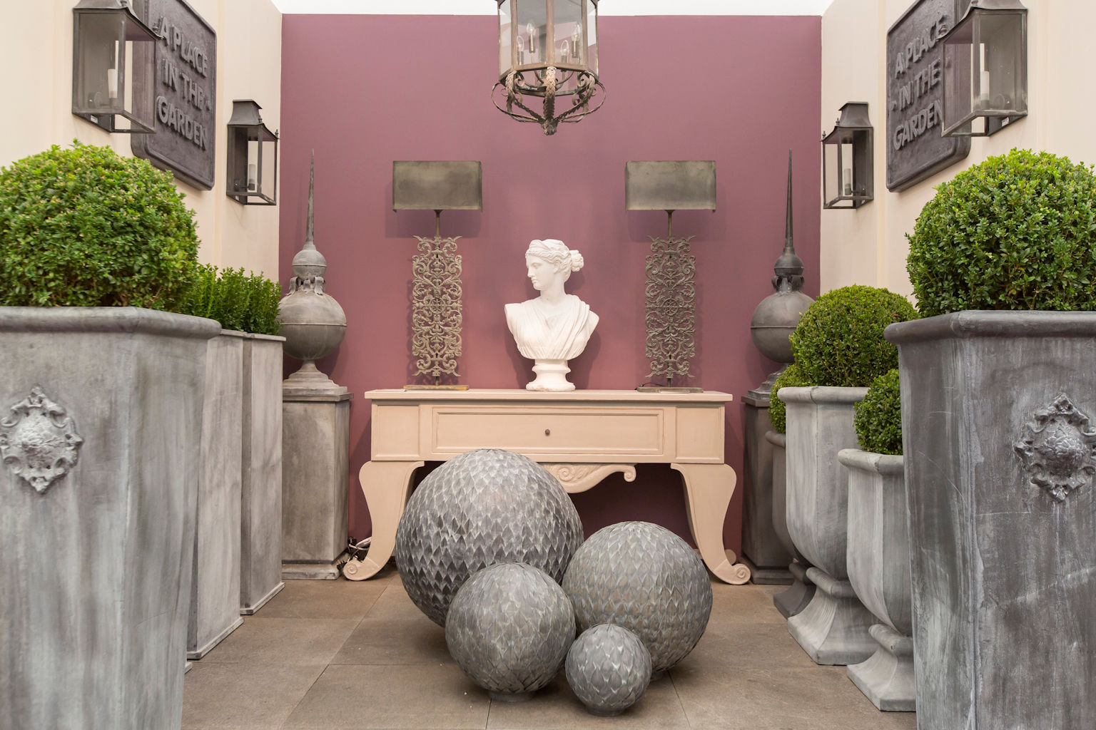 Decorex 2013 A Place In The Garden Ltd. Jardin rustique Accessoires & décorations