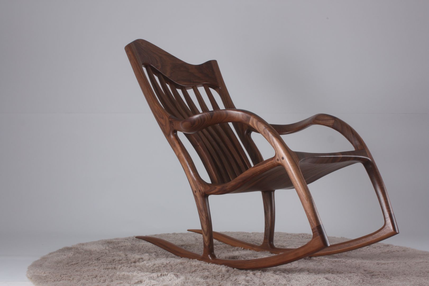 Rocking chair, 메이앤 공방 메이앤 공방 Livings de estilo asiáticos Taburetes y sillas