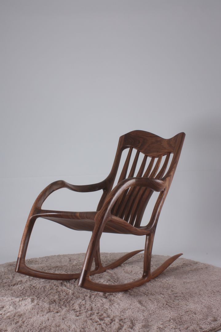 Rocking chair, 메이앤 공방 메이앤 공방 Phòng khách phong cách châu Á Stools & chairs