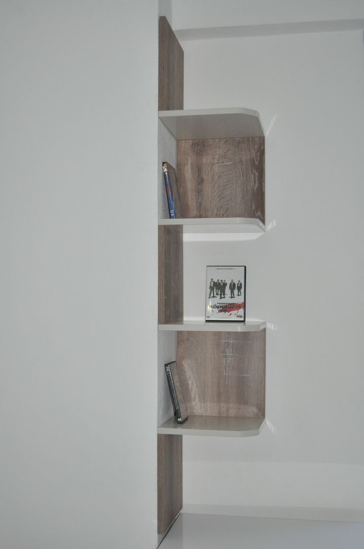 Smart Shelf, BANJO DIZAYN BANJO DIZAYN Ruang keluarga: Ide desain interior, inspirasi & gambar Shelves