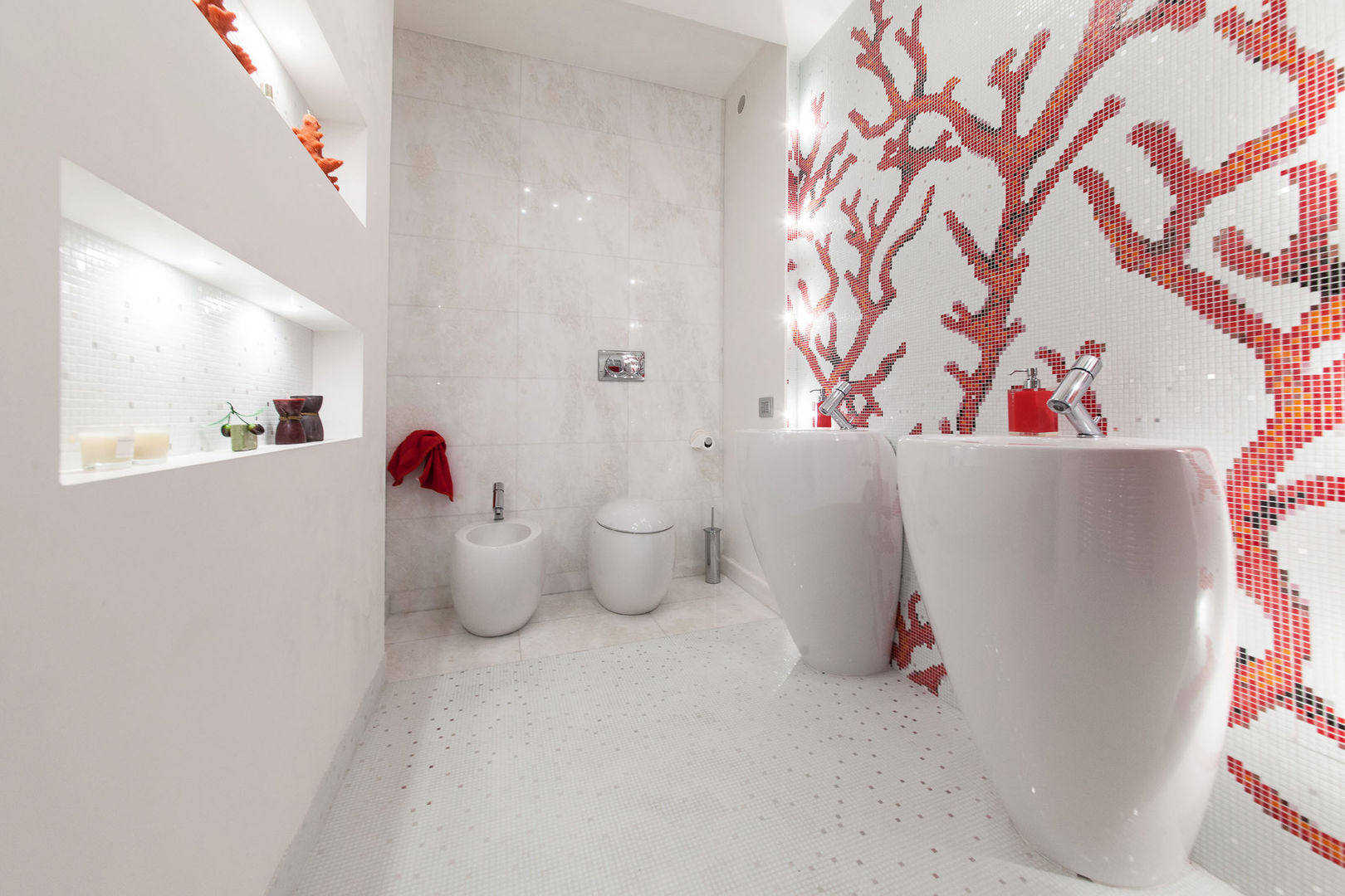 PASSIONE PER IL BIANCO, StudioG StudioG Minimal style Bathroom