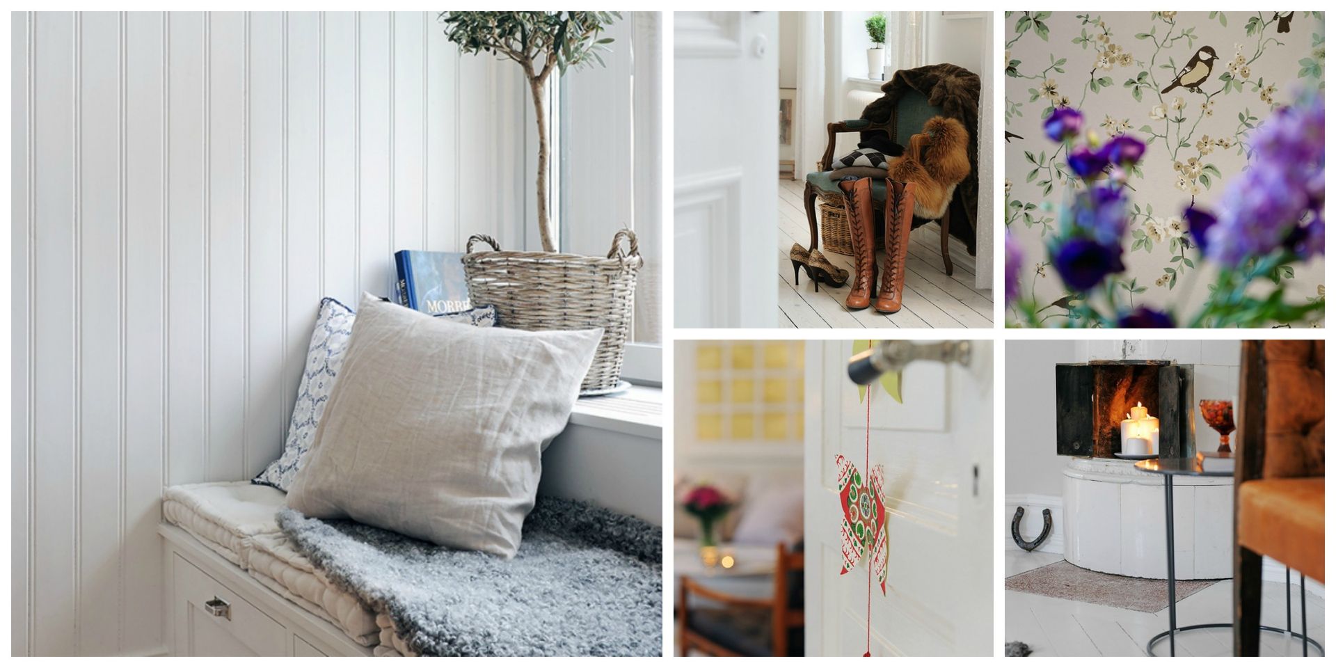 Alvhem Mäkleri & Interiör - scandinavian style Magdalena Kosidlo ห้องนั่งเล่น