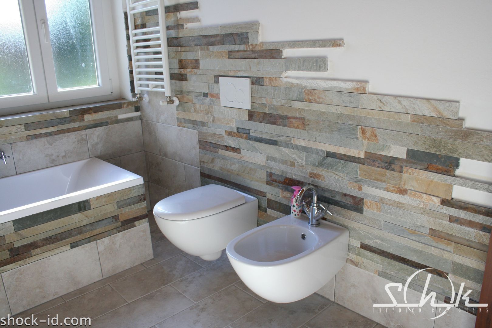 Bagno Rustico, Shock-Id Shock-Id Rustic style bathroom