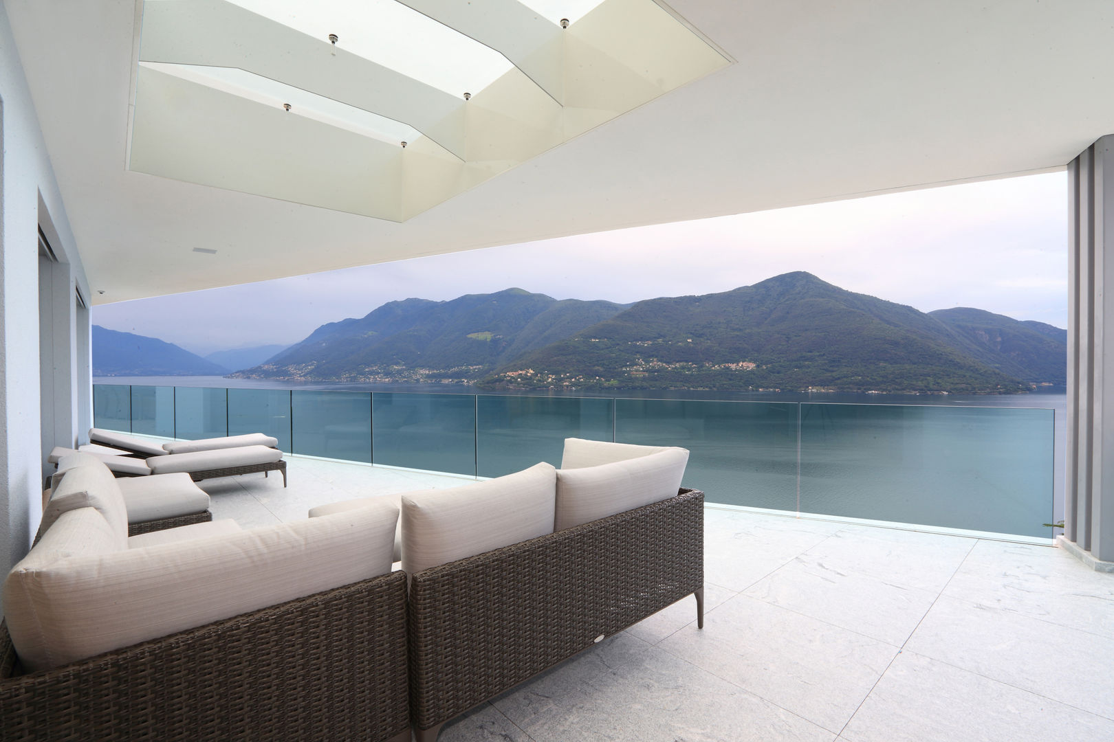 External terrace Aldo Rampazzi Studio di Architettura Living room