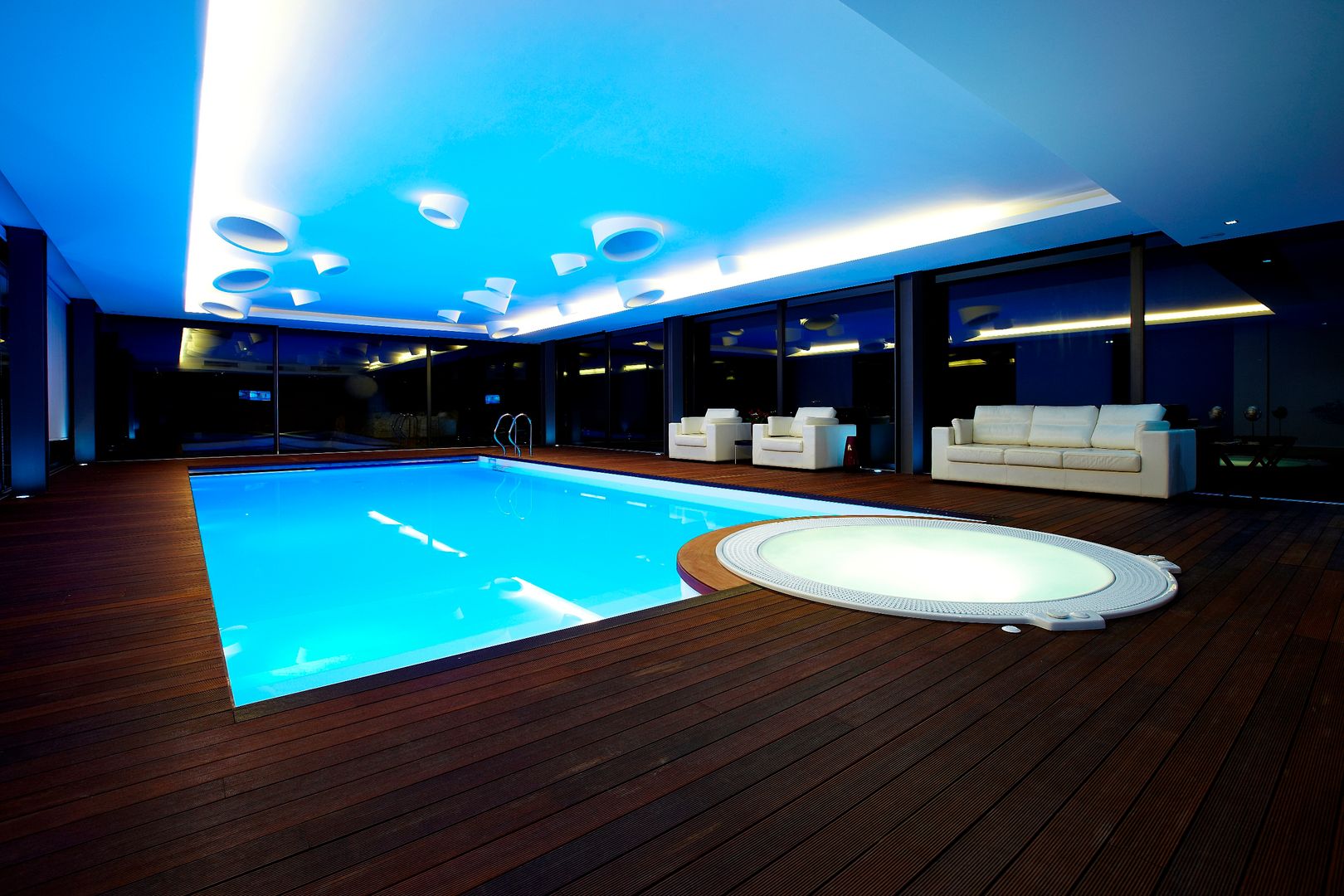 Augusta House Risco Singular - Arquitectura Lda 泳池