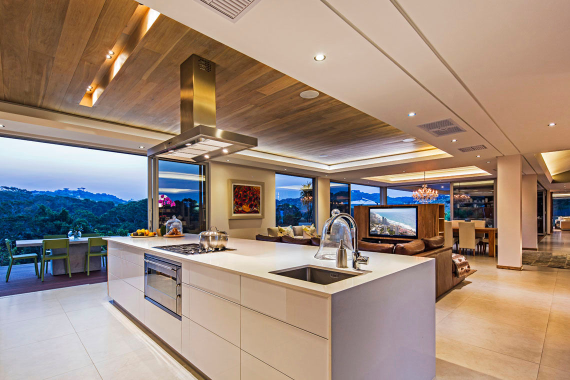 Albizia House, Metropole Architects - South Africa Metropole Architects - South Africa Modern style kitchen