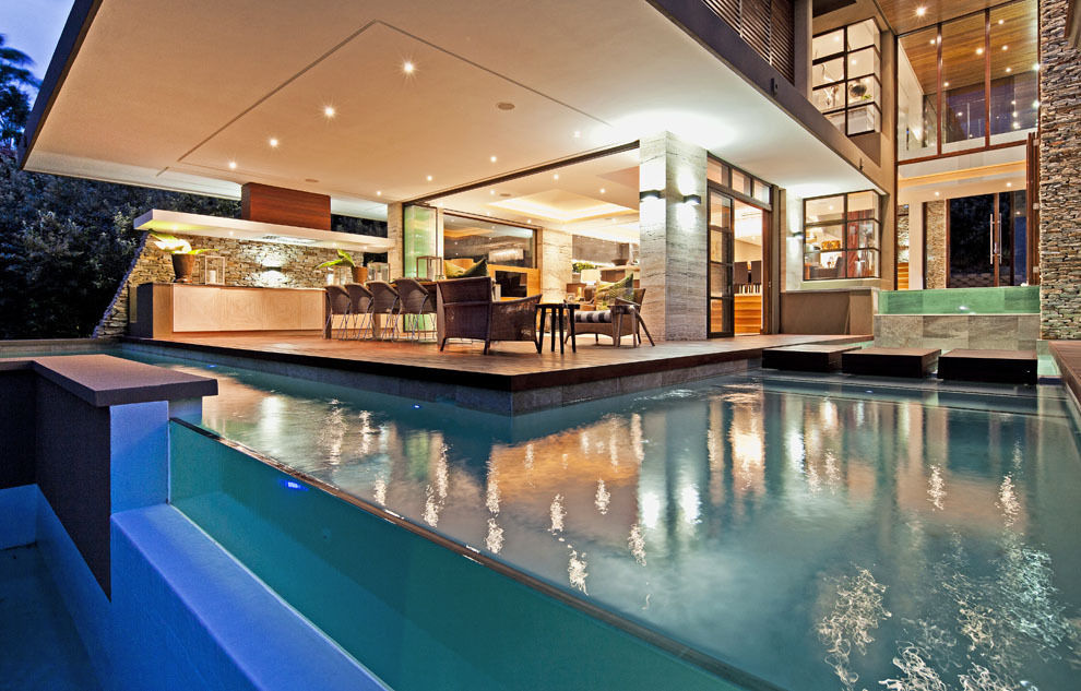 SGNW House, Metropole Architects - South Africa Metropole Architects - South Africa Piscinas de estilo moderno