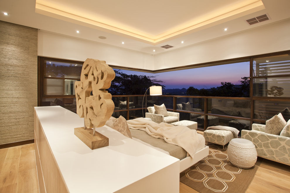 SGNW House, Metropole Architects - South Africa Metropole Architects - South Africa Phòng ngủ phong cách hiện đại