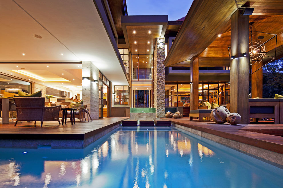 SGNW House, Metropole Architects - South Africa Metropole Architects - South Africa Piscinas de estilo moderno