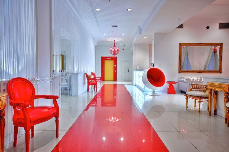 Red South Beach Hotel - Miami Beach - FL ∙ USA, trend group trend group พื้นที่เชิงพาณิชย์ โรงแรม