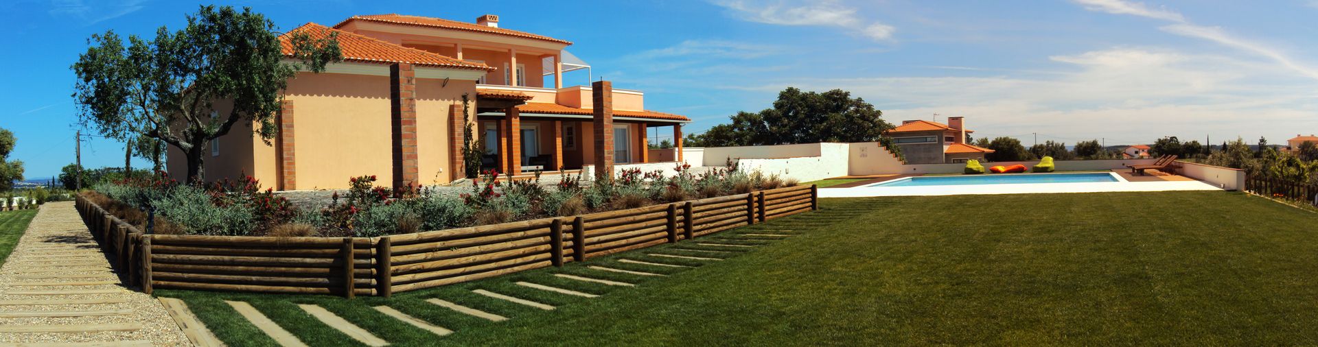 Moradia Privada, OpenGreen OpenGreen Rustic style garden