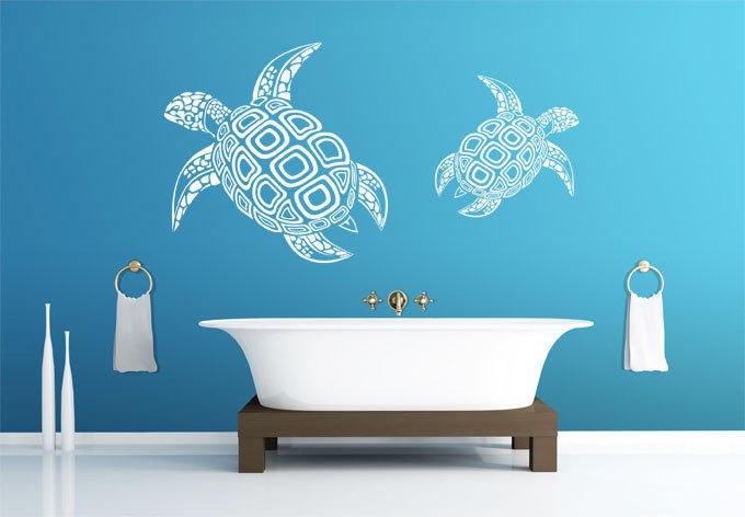 Wanddeko für das Badezimmer, K&L Wall Art K&L Wall Art حمام ديكورات