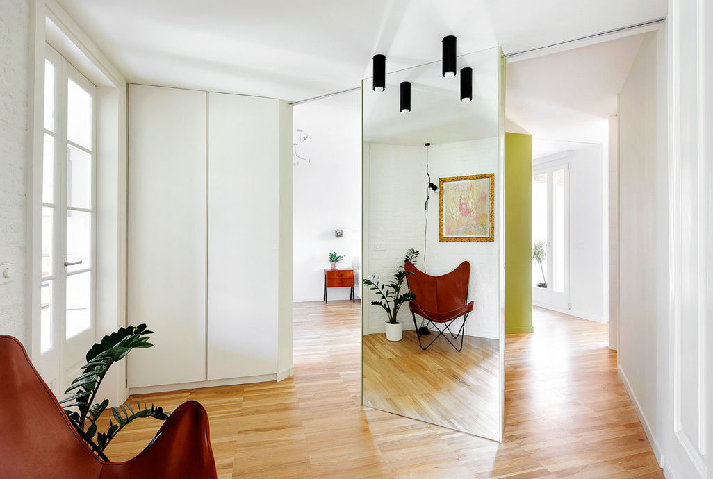 REFORMA INTEGRAL E INTERIORISMO DE PISO EN CHAFLÁN DEL EIXAMPLE DE BARCELONA, M2ARQUITECTURA M2ARQUITECTURA Modern houses