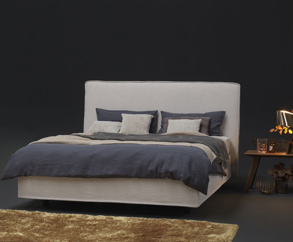 Möller Design Bohemian Soft American Boxspring Bett KwiK Designmöbel GmbH Moderne Schlafzimmer Betten und Kopfteile