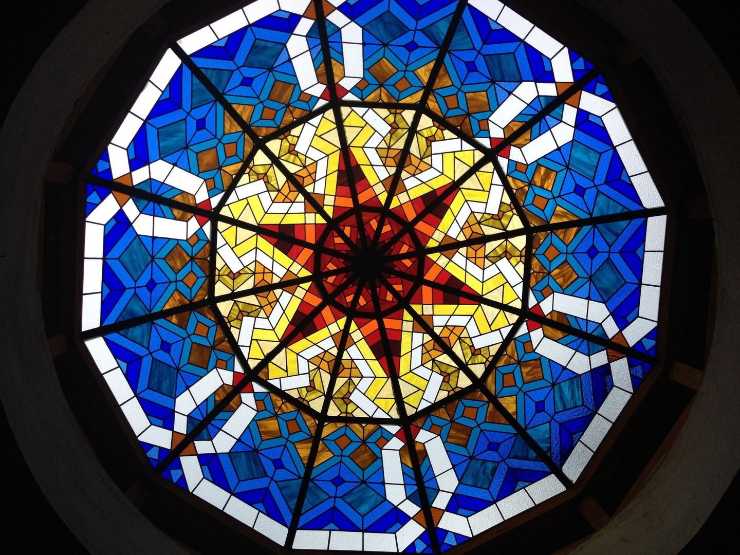 Stained glass Dome Glasstec ห้องอื่นๆ งานศิลปะอื่นๆ