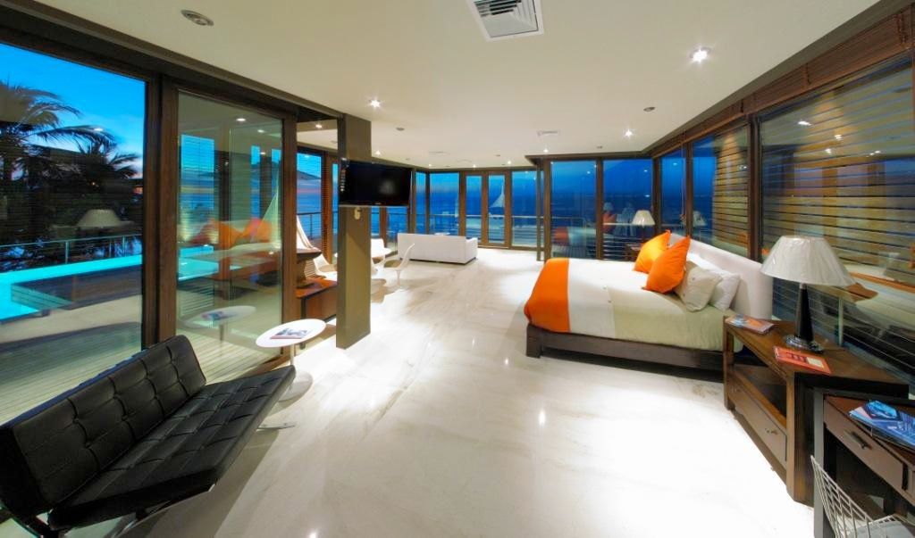 Condominio frente al mar, arqflores / architect arqflores / architect Bedroom