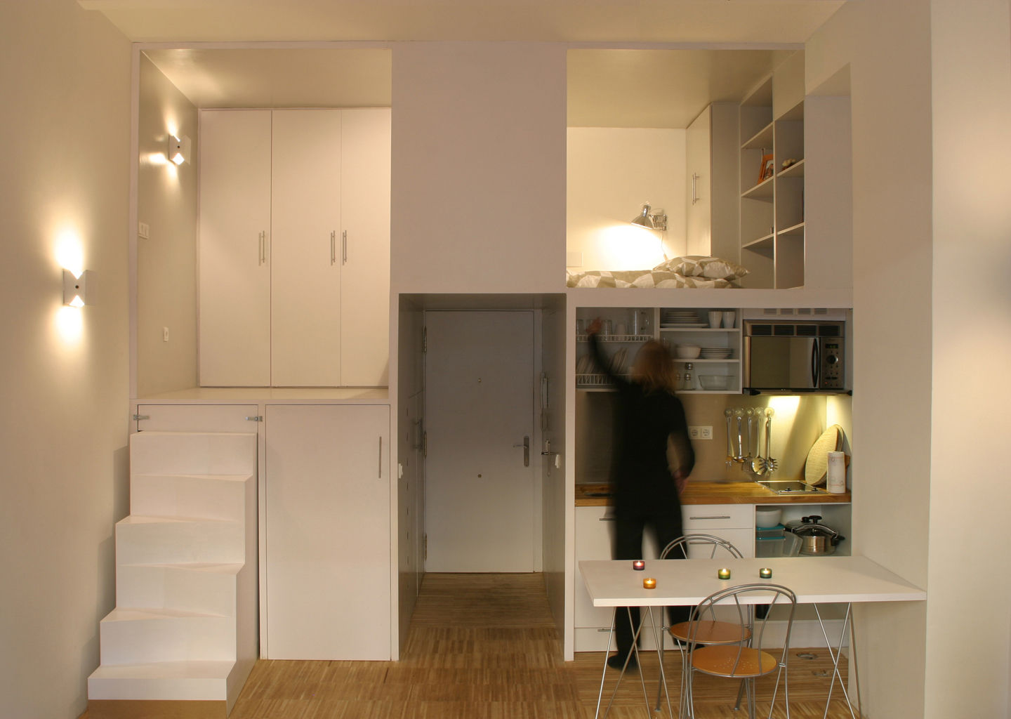 Loft DUQUE DE ALBA. Madrid Beriot, Bernardini arquitectos Cocinas minimalistas