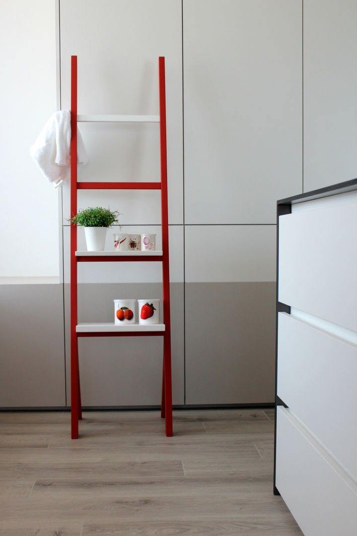 Ypsy for the Kitchen homify Minimalist kitchen Cabinets & shelves