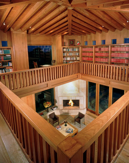 Private Library homify Коридор, прихожая и лестница в эклектичном стиле