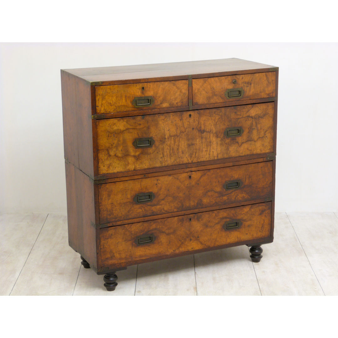 Early 19th Century Military Campaign Chest witchantiques.com Classic style dressing room Storage
