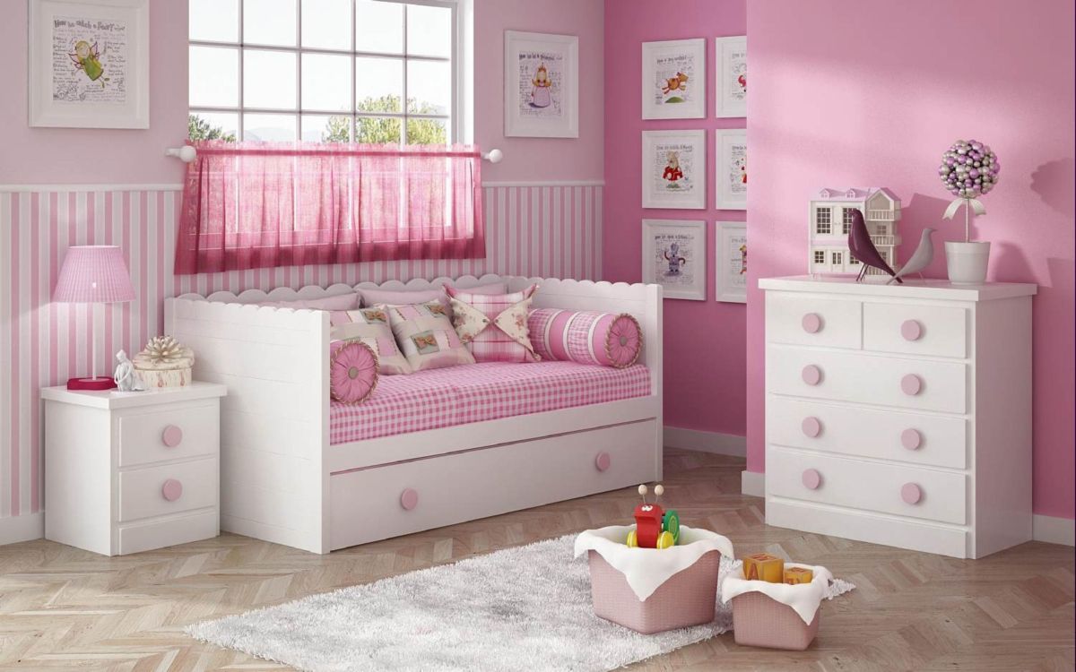 Cama nido para dormitorios infantiles., Muebles Noel Ibiza SL - Camas Abatibles - Literas - Camas Nido - Dormitorios Juveniles Muebles Noel Ibiza SL - Camas Abatibles - Literas - Camas Nido - Dormitorios Juveniles Nursery/kid’s room Beds & cribs