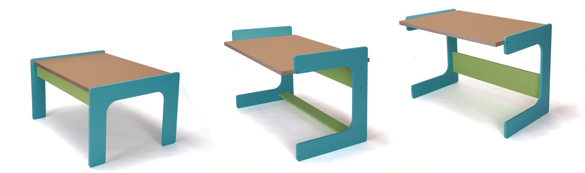 LINO – höhenverstellbarer Kinderschreibtisch, WARENHAUS Bouchon&Sooth WARENHAUS Bouchon&Sooth Phòng trẻ em phong cách kinh điển Desks & chairs