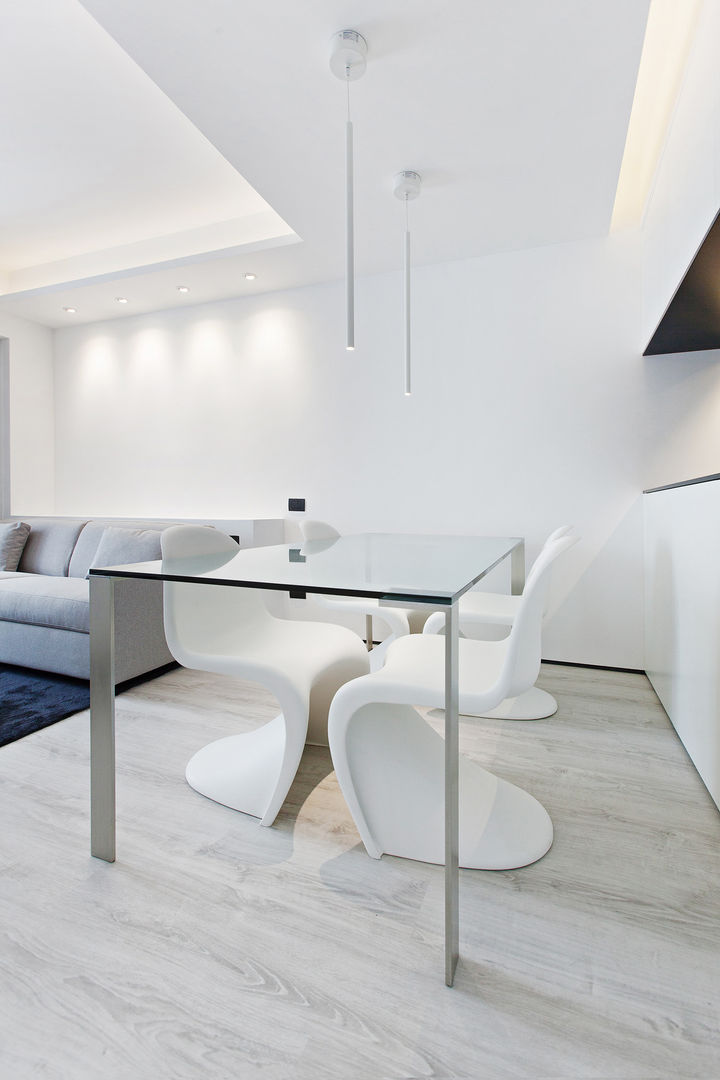 #1 Dream Apartment #Milano, Arch. Andrea Pella Arch. Andrea Pella Modern dining room