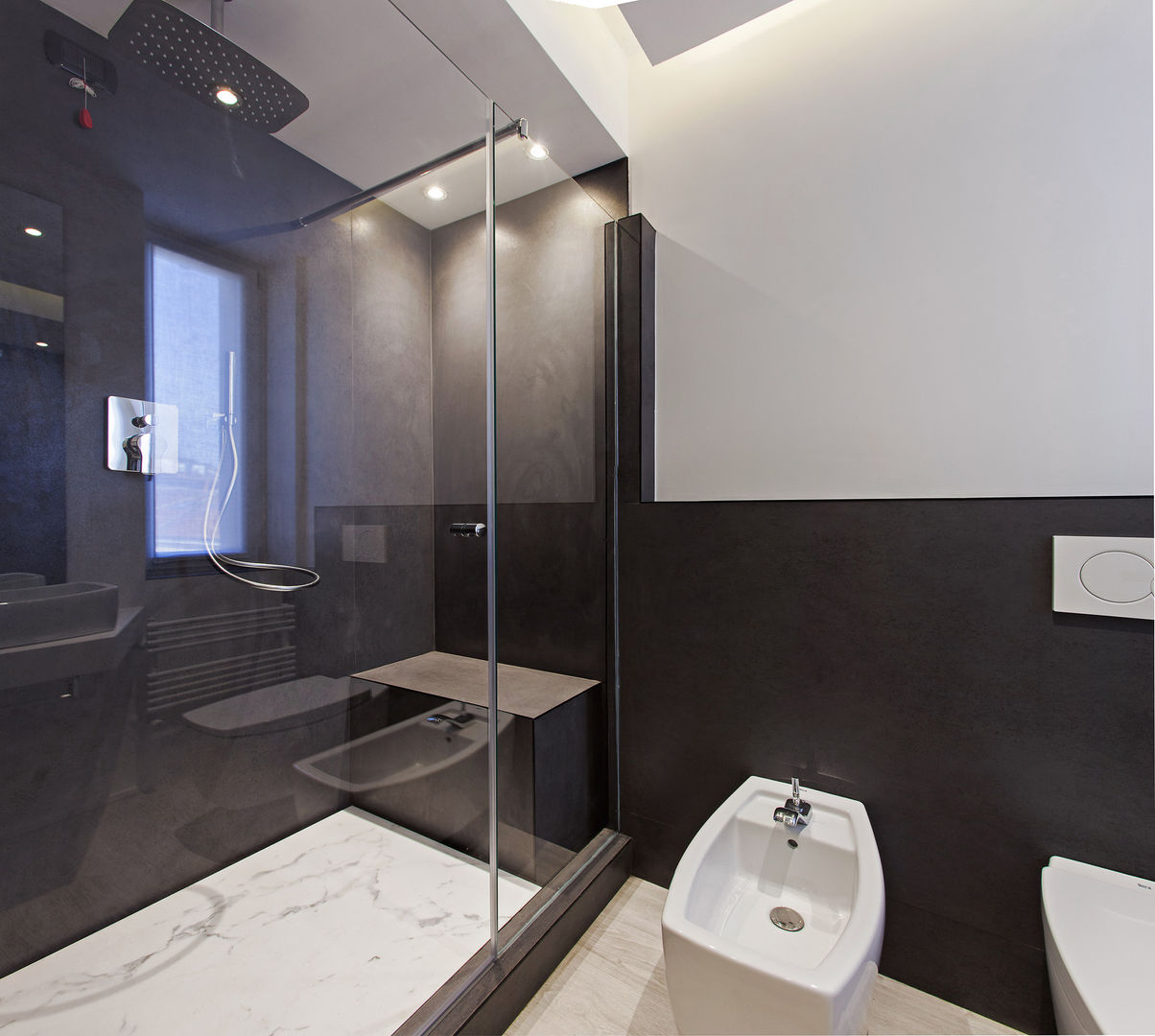 #1 Dream Apartment #Milano, Arch. Andrea Pella Arch. Andrea Pella Modern style bathrooms