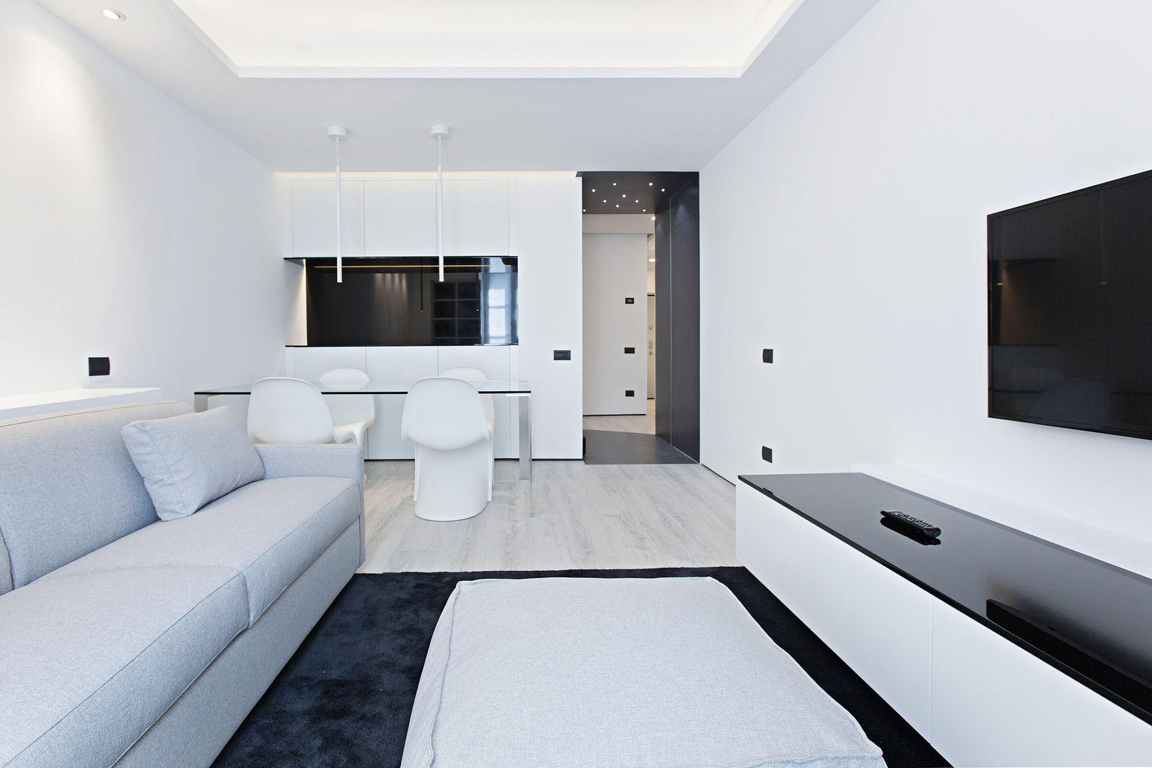 #1 Dream Apartment #Milano, Arch. Andrea Pella Arch. Andrea Pella Moderne woonkamers