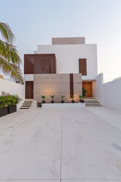 Casa JLM, Enrique Cabrera Arquitecto Enrique Cabrera Arquitecto Дома в стиле минимализм