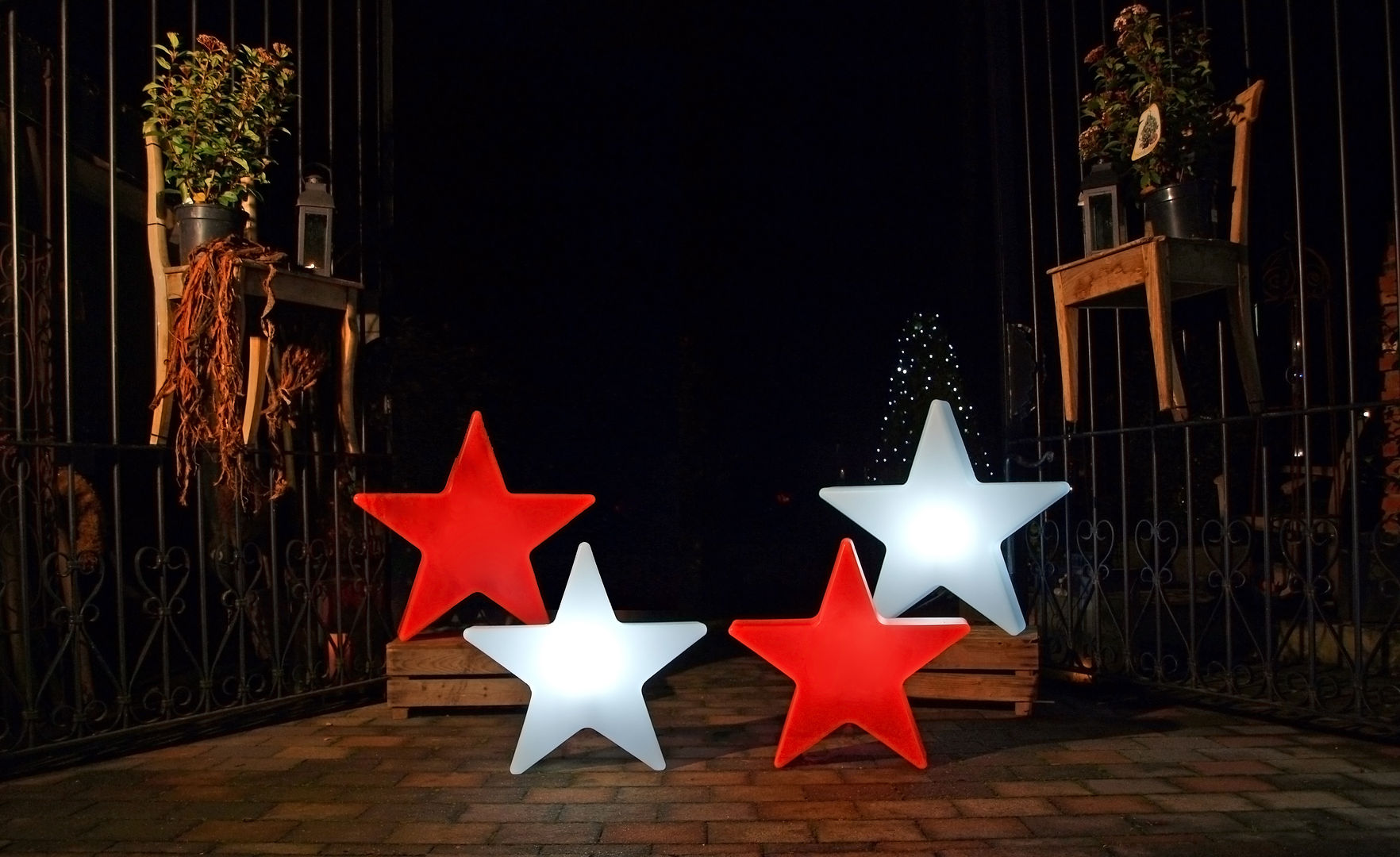 Shining Star, 8 seasons design GmbH 8 seasons design GmbH Jardins modernos Iluminação