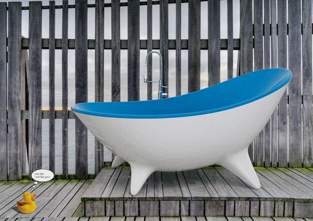 Nessie, MORENO RATTI MORENO RATTI Kamar mandi: Ide desain interior, inspirasi & gambar Bathtubs & showers