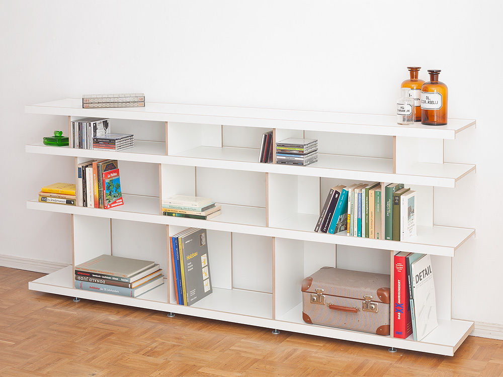 Bücherregal BRR | Regalsystem, Vanpey Vanpey Minimalist living room Shelves