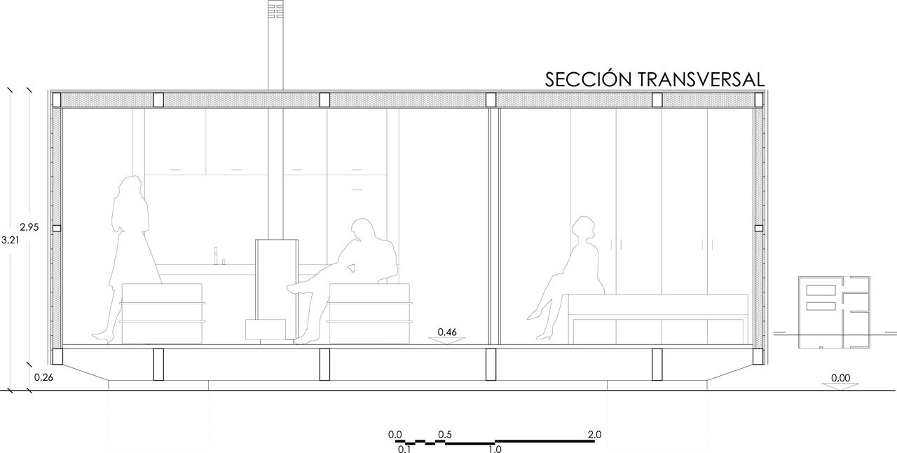 PROTOTIPO DE VIVIENDA UNIFAMILIAR PREFABRICADA, CON JURGEN VAN WEERELD I KARIN GIESBERTS, DMP arquitectura DMP arquitectura 모던스타일 주택