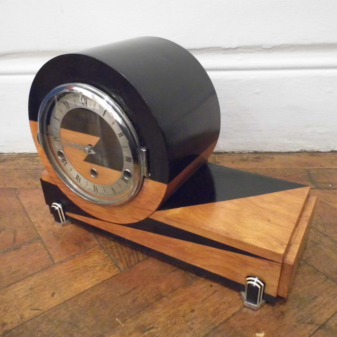 Art Deco clock Travers Antiques ห้องนั่งเล่น ของตกแต่งและอุปกรณ์จิปาถะ