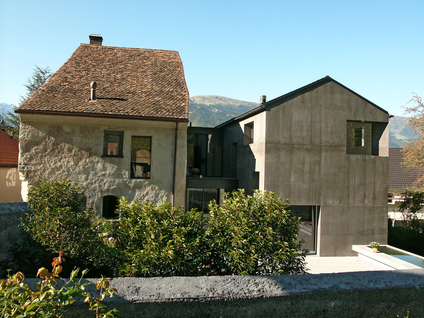 Casascura, Fläsch (CH), atelier-f ag atelier-f ag Modern houses