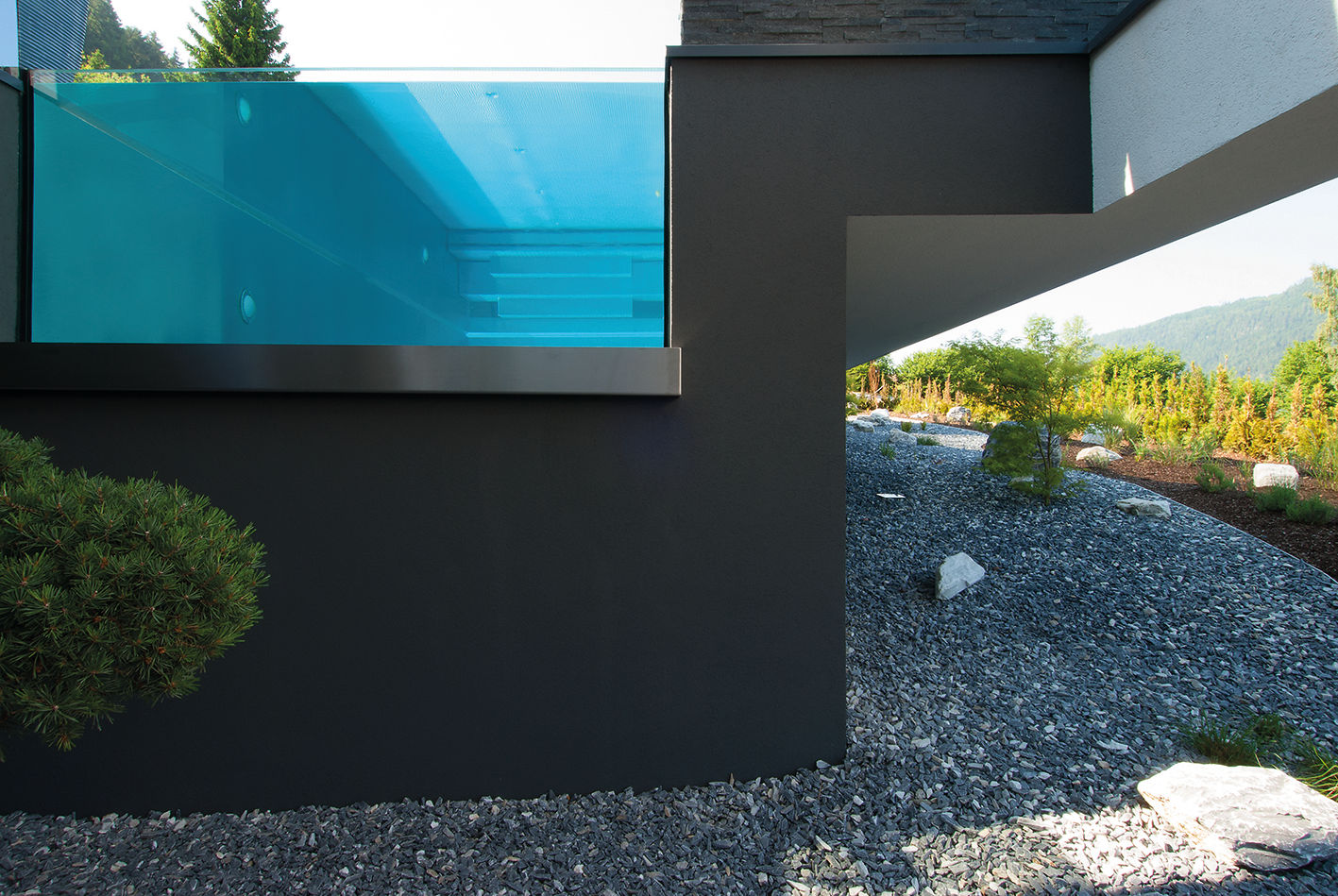 Die Wohlfühloase in den Bergen, Polytherm GmbH. Polytherm GmbH. Piscinas modernas Piscina