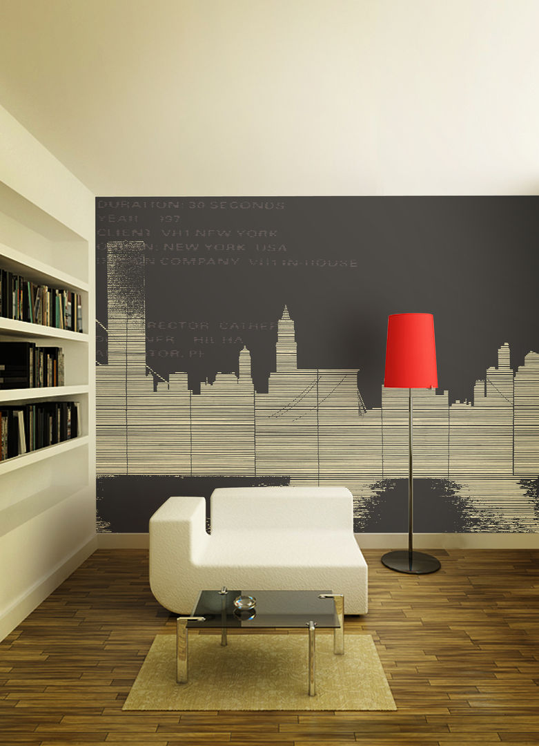 wallpaper, U2 U2 Paredes y pisos de estilo moderno Papel tapiz