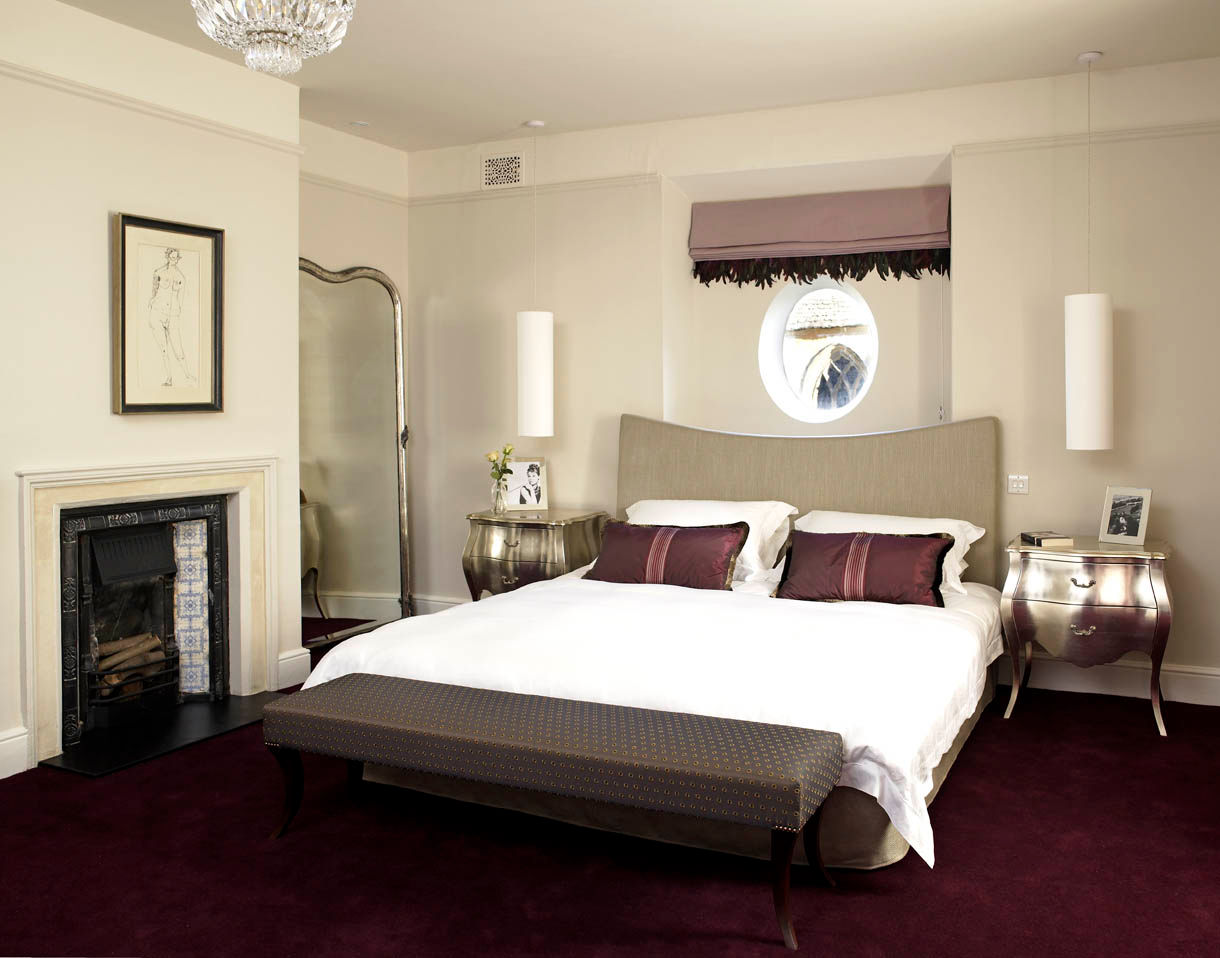 Bedroom, The Wilderness, Wiltshire, Concept Interior Concept Interior Design & Decoration Ltd Dormitorios eclécticos