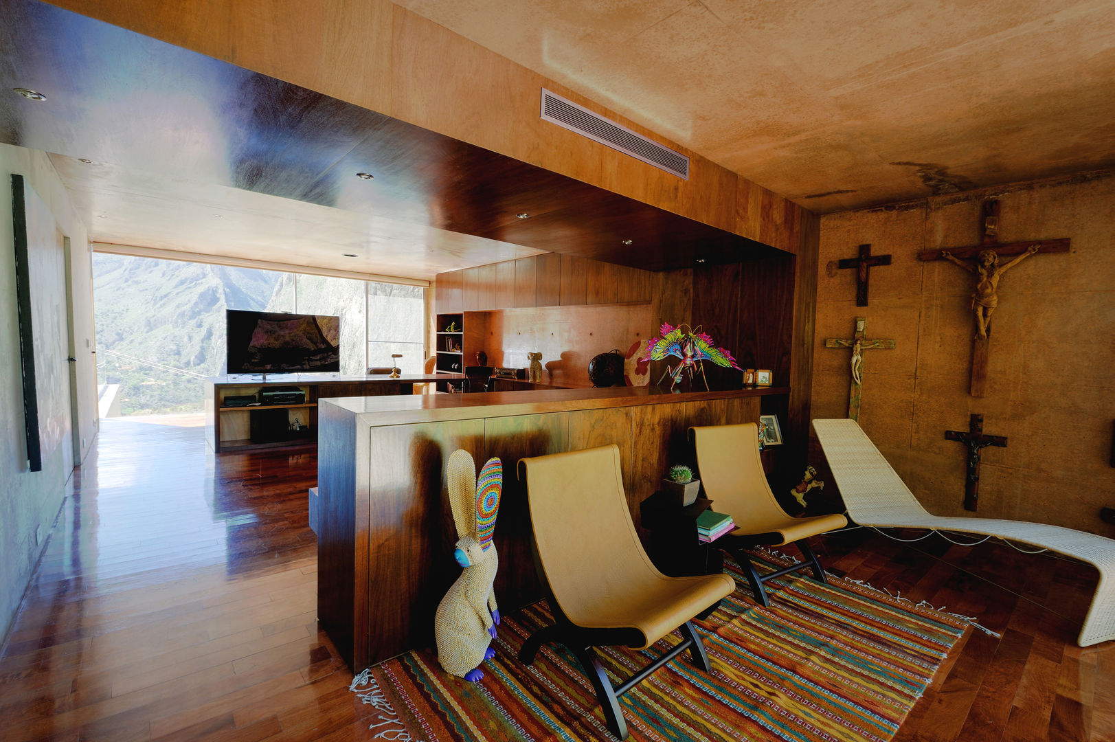 Narigua House , P+0 Arquitectura P+0 Arquitectura Rustik Yatak Odası