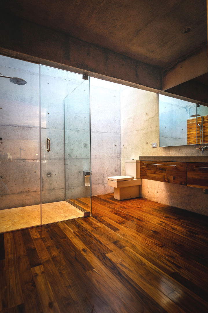 Narigua House , P+0 Arquitectura P+0 Arquitectura Phòng tắm phong cách hiện đại