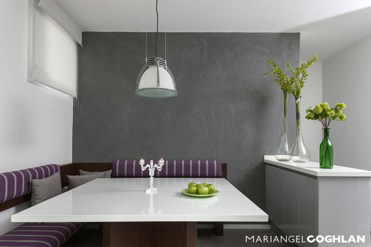 casa Limonero, MARIANGEL COGHLAN MARIANGEL COGHLAN Minimalist Yemek Odası