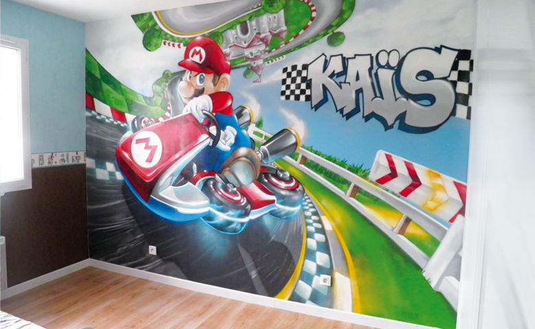 Décoration chambre d'enfant Mario Kart, Popek décoration Popek décoration Nursery/kid’s room Accessories & decoration