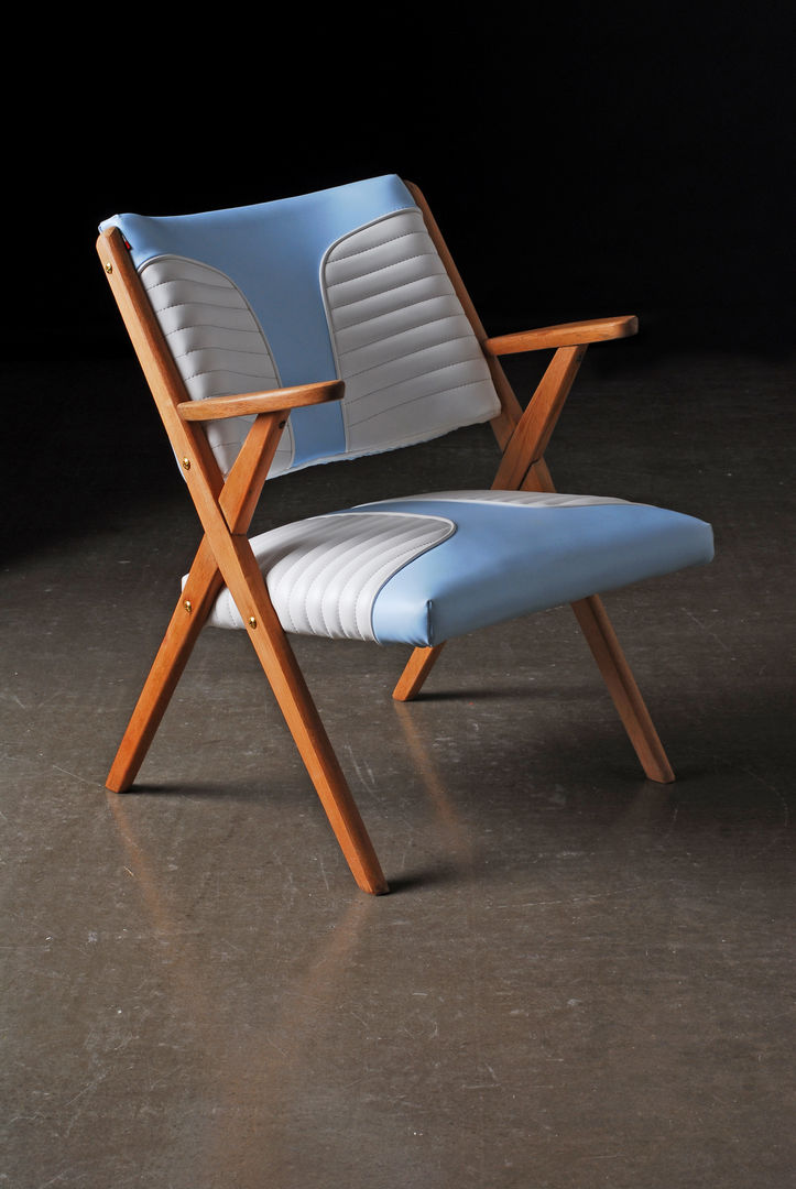 Aquarama chair, Marco Morosini Studio Marco Morosini Studio غرفة المعيشة كراسي ومقاعد