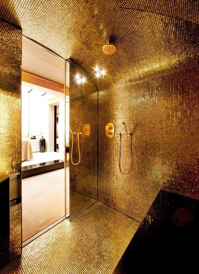 Projekte mit Gold und Silber, trend group trend group Bedrijfsruimten Hotels