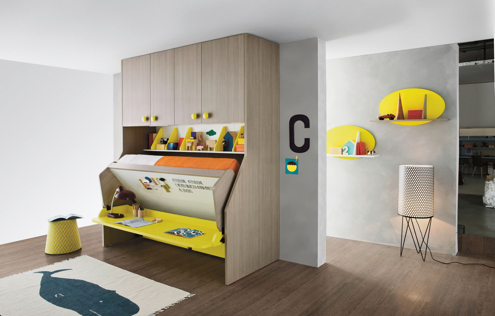 homify Modern nursery/kids room Wardrobes & closets