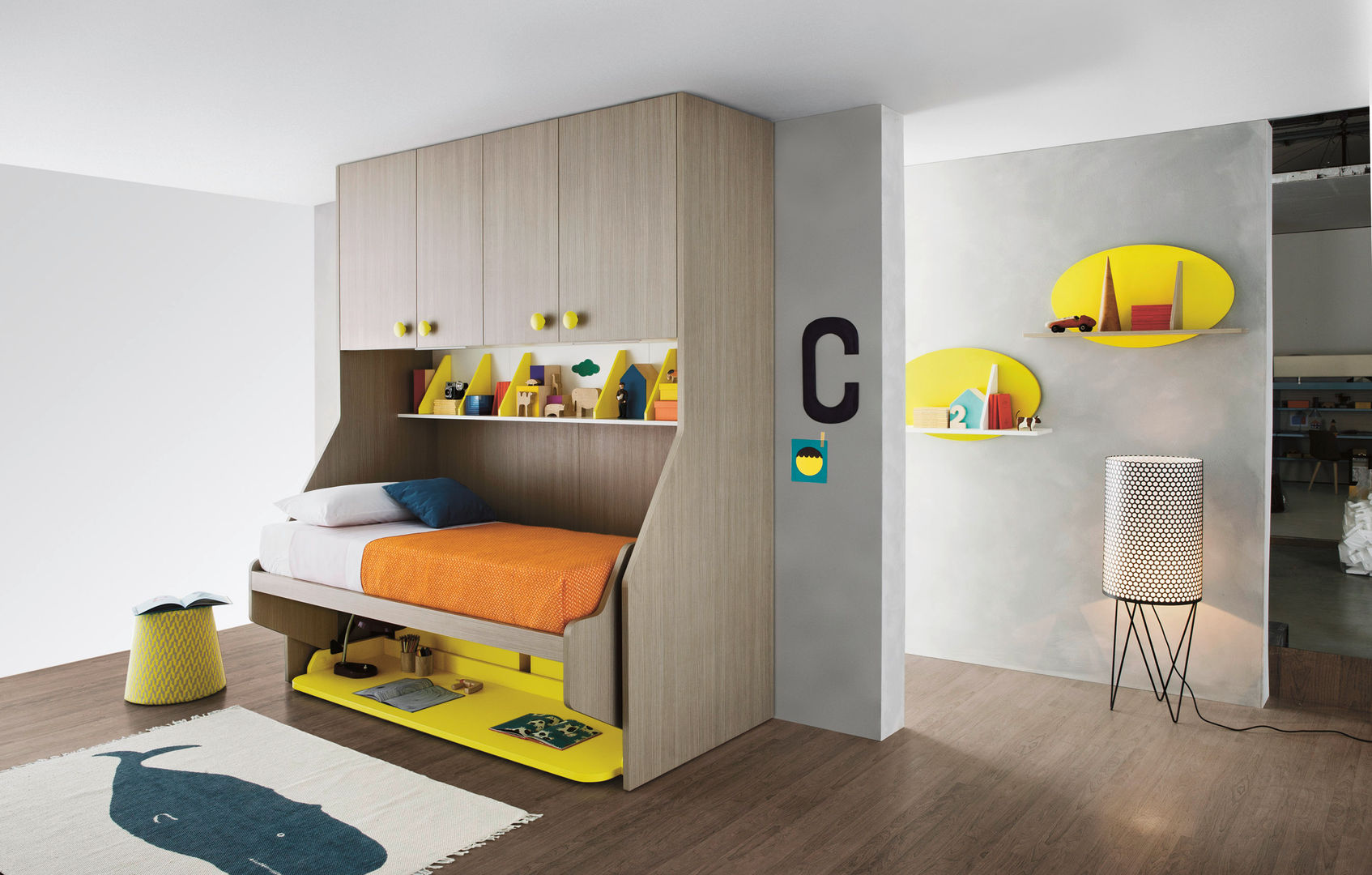 homify Chambre d'enfant moderne Lits & Berceaux